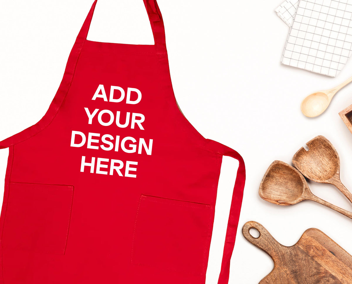 Custom Text, Photo or Logo Apron