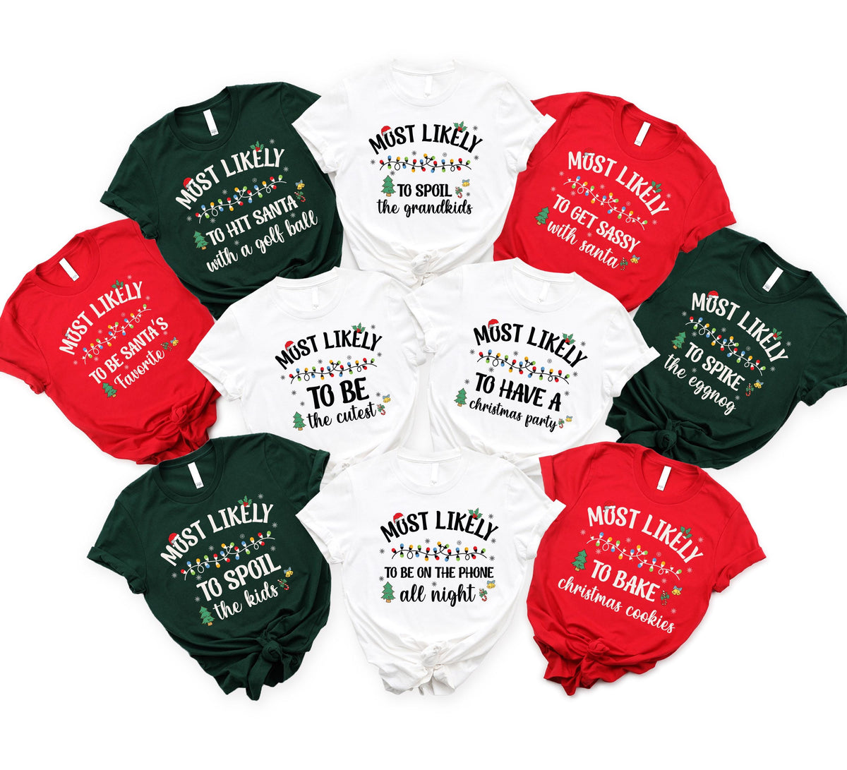Christmas Family T-shirt, Christmas Group Matching Tees, Custom Xmas Sweatshirt, Xmas Quotes Hoodie