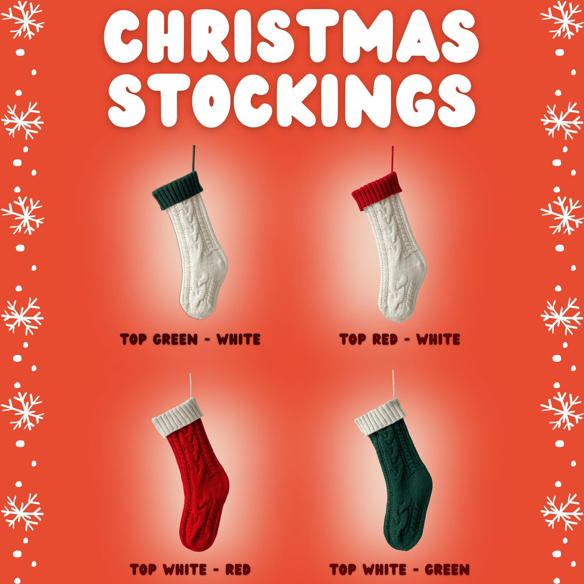 Custom Engraved Leather Patch Christmas Stockings, Personalized Family Holiday Decor