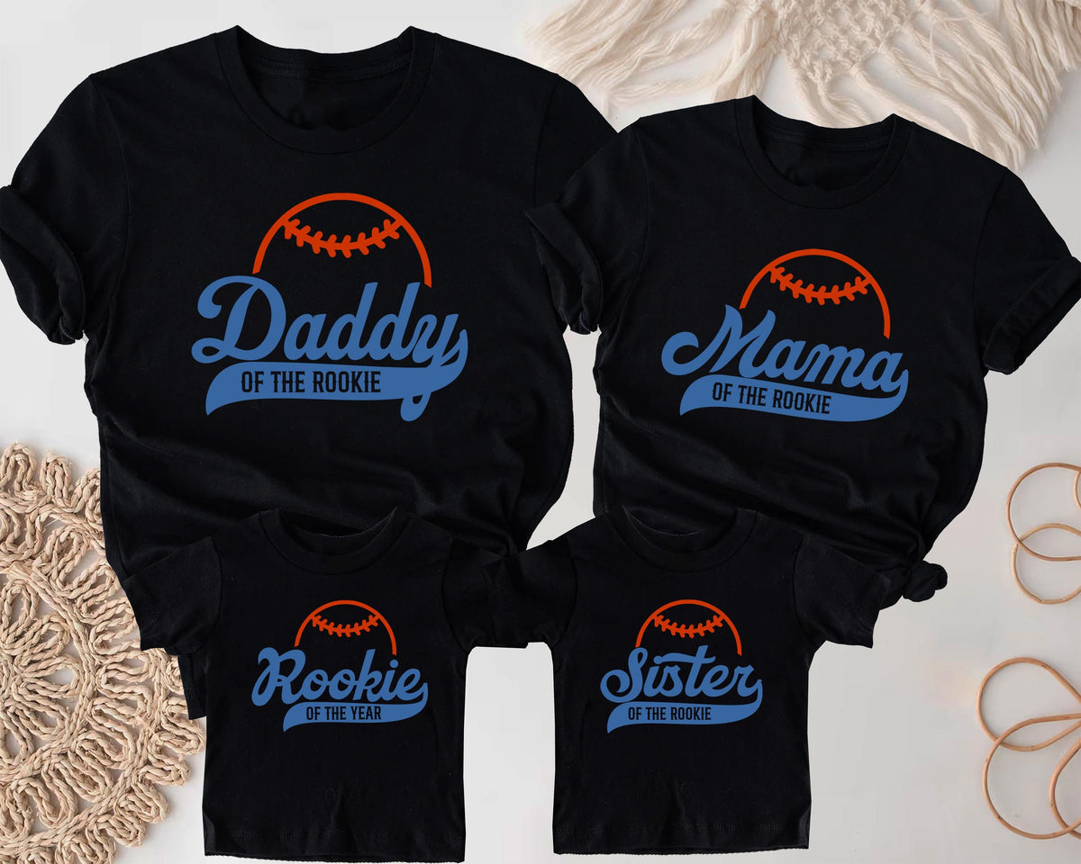 Personalized Baseball Rookie Family Shirt