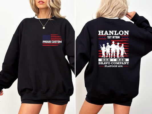 Proud Custom USA Shirt, Military Graduation T-Shirt, USA Army Sweatshirt, Proud Family Gift