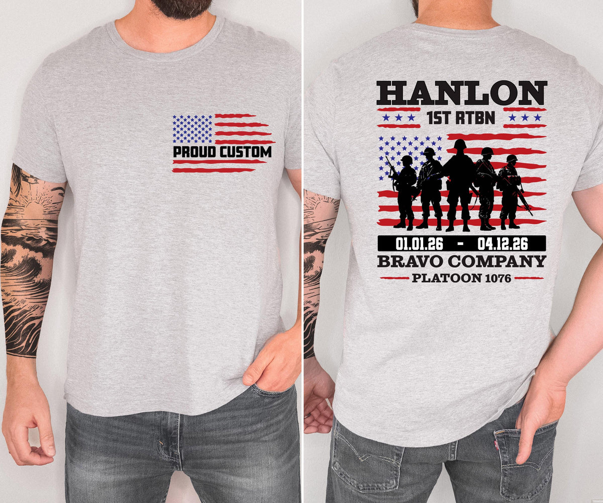 Proud Custom USA Shirt, Military Graduation T-Shirt, USA Army Sweatshirt, Proud Family Gift