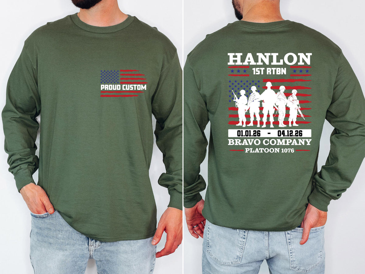 Proud Custom USA Shirt, Military Graduation T-Shirt, USA Army Sweatshirt, Proud Family Gift