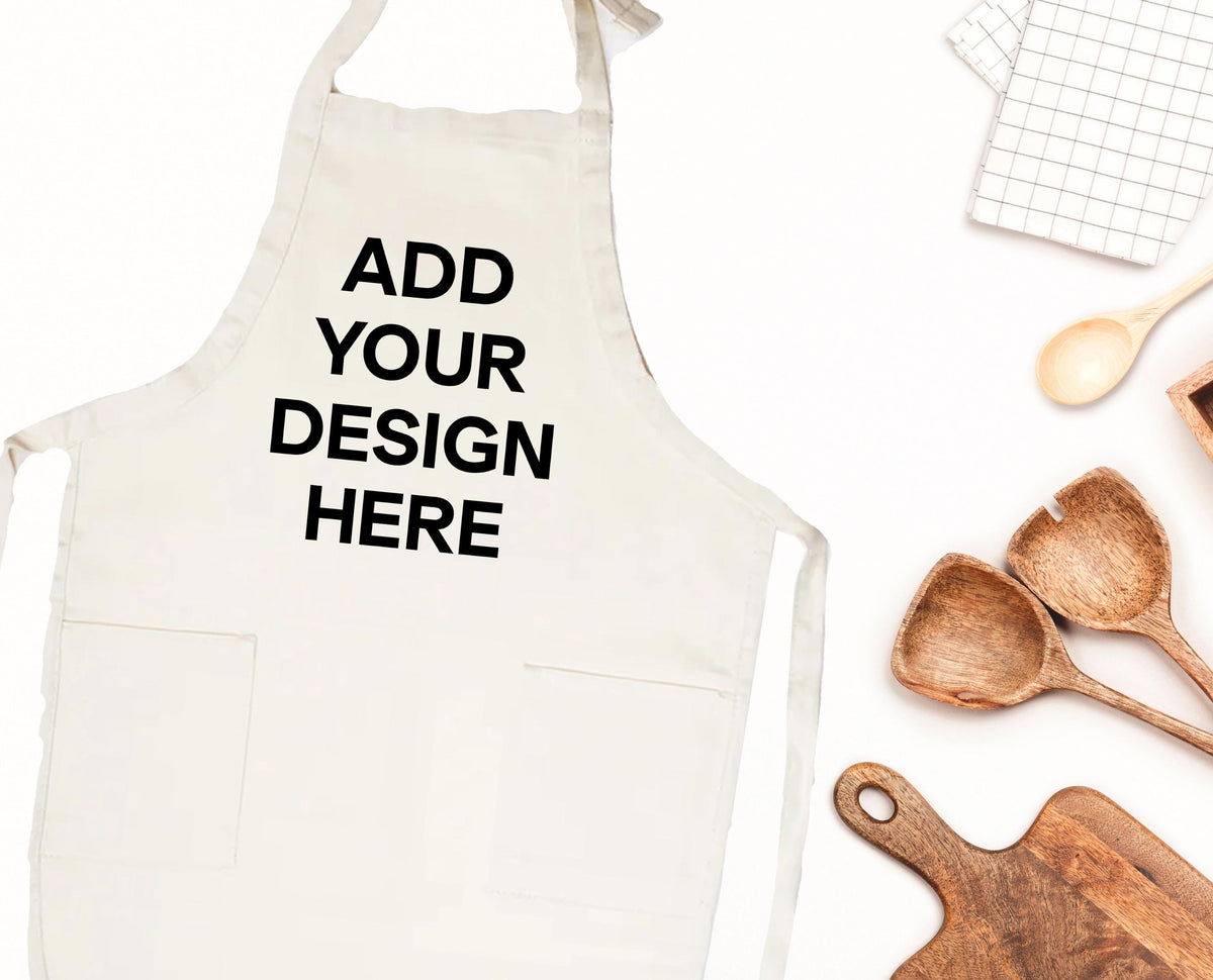 Custom Text, Photo or Logo Apron