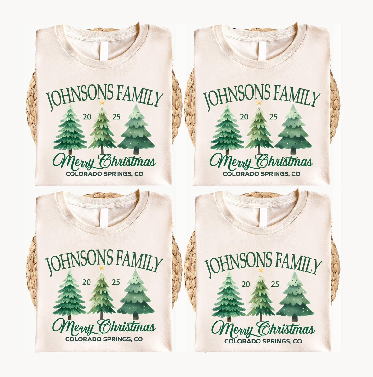 Merry Christmas Family Shirt, Custom Family Christmas Tees, Xmas Reunion Shirt, Last Name Christmas Sweatshirt