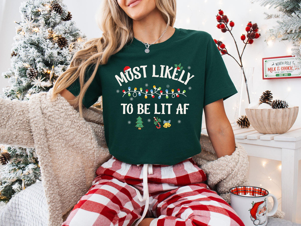Christmas Family T-shirt, Christmas Group Matching Tees, Custom Xmas Sweatshirt, Xmas Quotes Hoodie