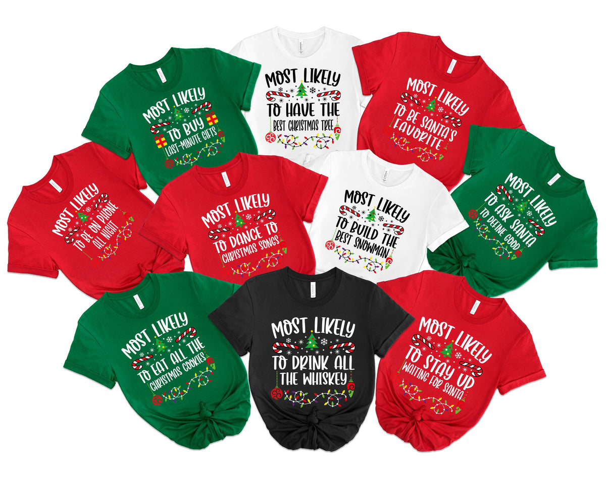 Christmas Family T-shirt, Custom Christmas Group Shirts, Christmas Quotes Sweatshirt, Xmas Matching Tees