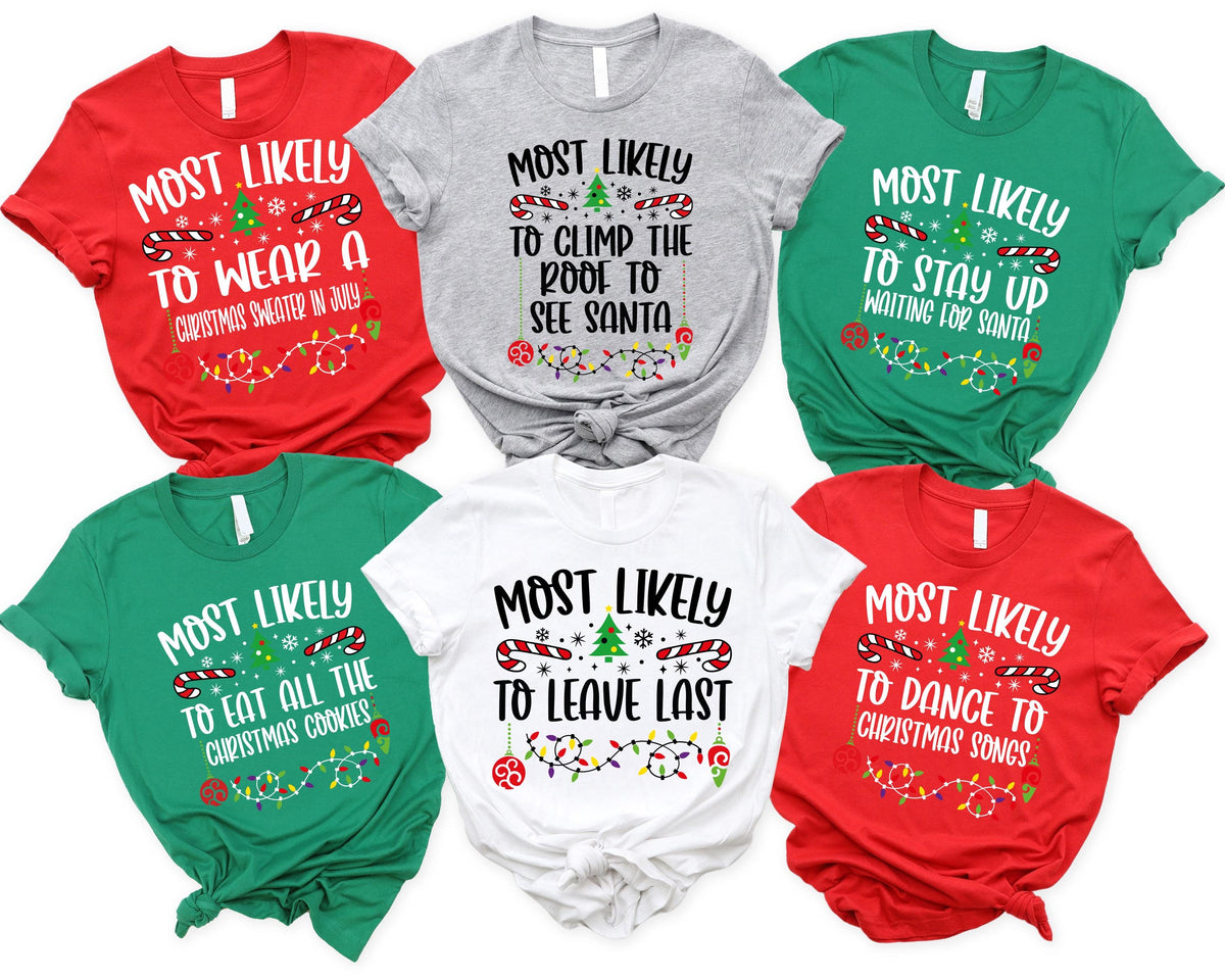 Christmas Family T-shirt, Custom Christmas Group Shirts, Christmas Quotes Sweatshirt, Xmas Matching Tees