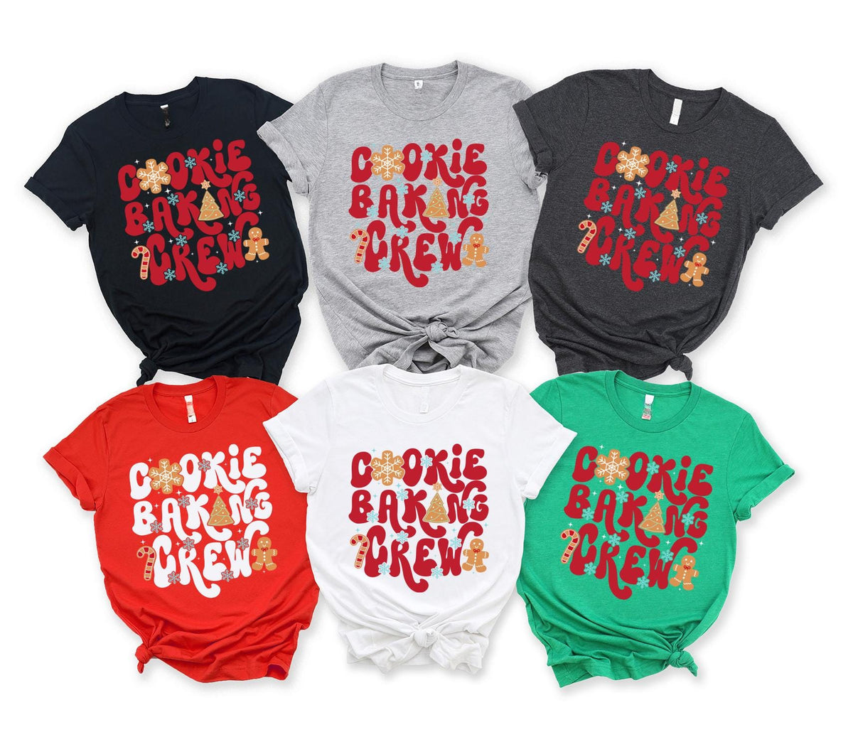Cookie Baking Crew Shirt, Gingerbread Sweatshirt, Bakers Team Xmas Gift
