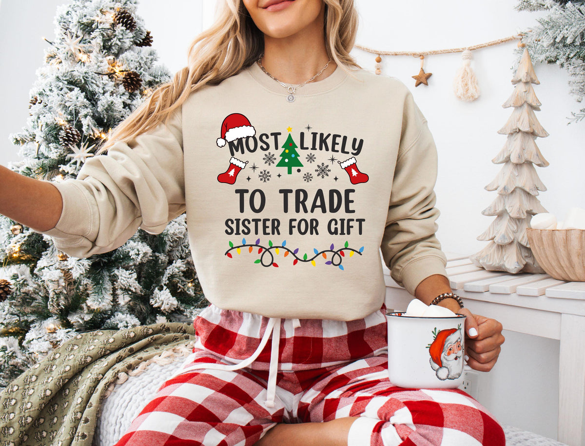 Christmas Family Shirt, Custom Holiday Group Matching Tee, Xmas Quotes Sweat