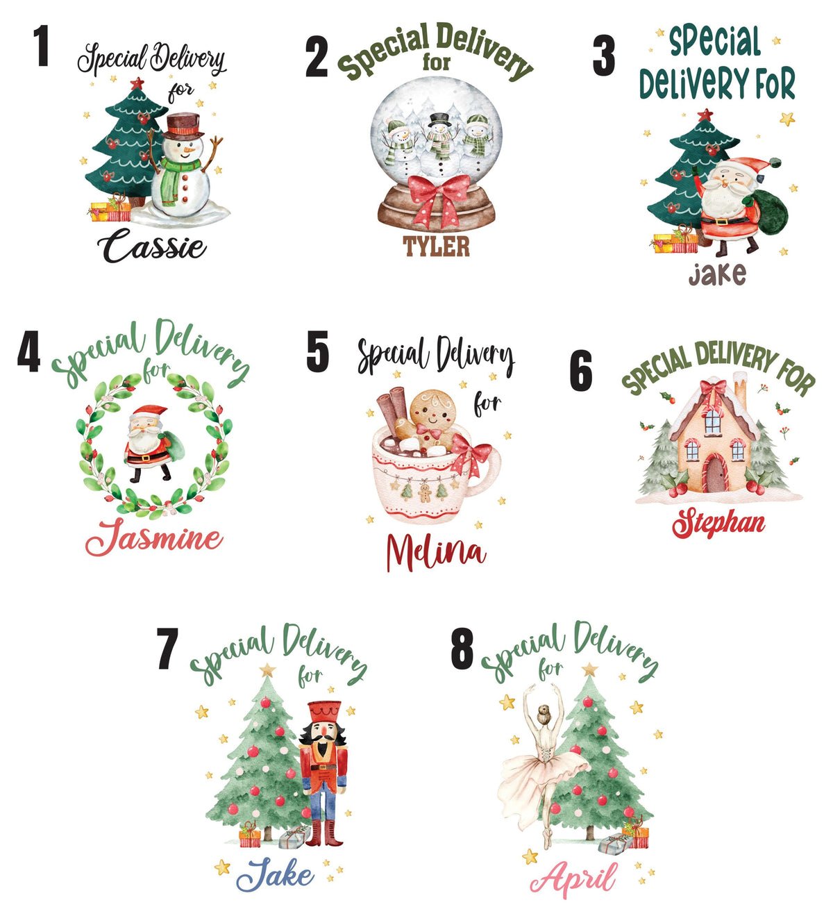 Custom Santa Stockings, Christmas Family Stocking, Holiday Fireplace Decor Gifts