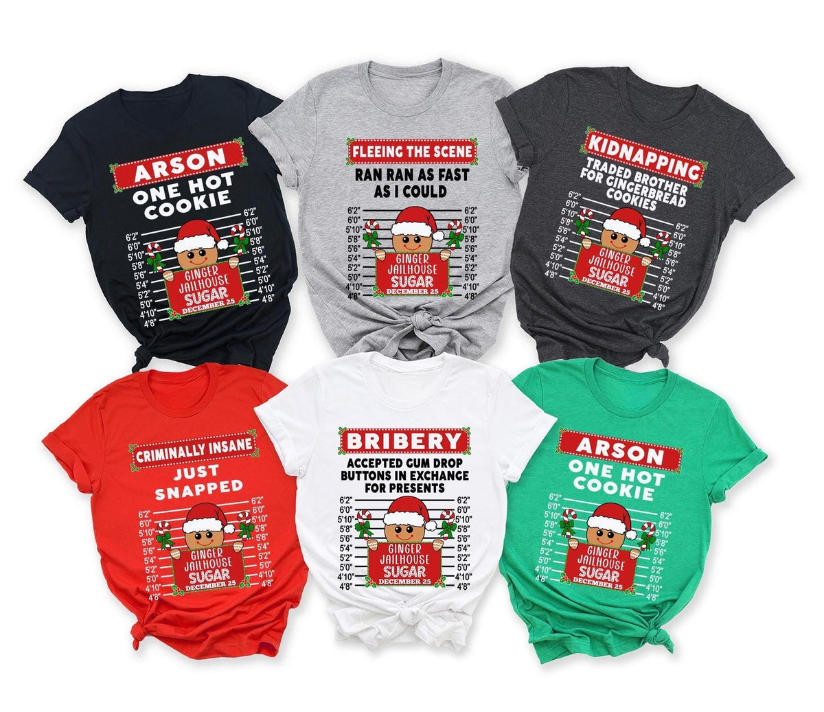 Gingerbread Group Shirt, Custom Family Christmas Sweatshirt, Funny Xmas Quotes Matching Tee