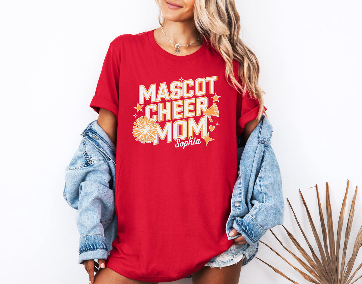 Custom Cheer Shirt, Sports Mom Sweater, Team Mama Tee
