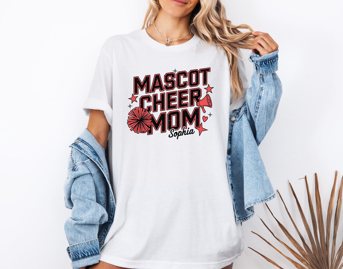 Custom Cheer Shirt, Sports Mom Sweater, Team Mama Tee