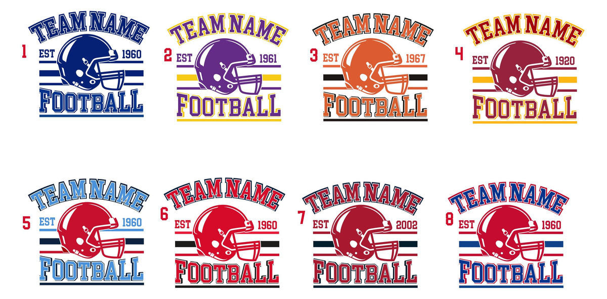 Custom Team Name Football Shirt, Retro Football Sweatshirt, Football Fans Gift Tee