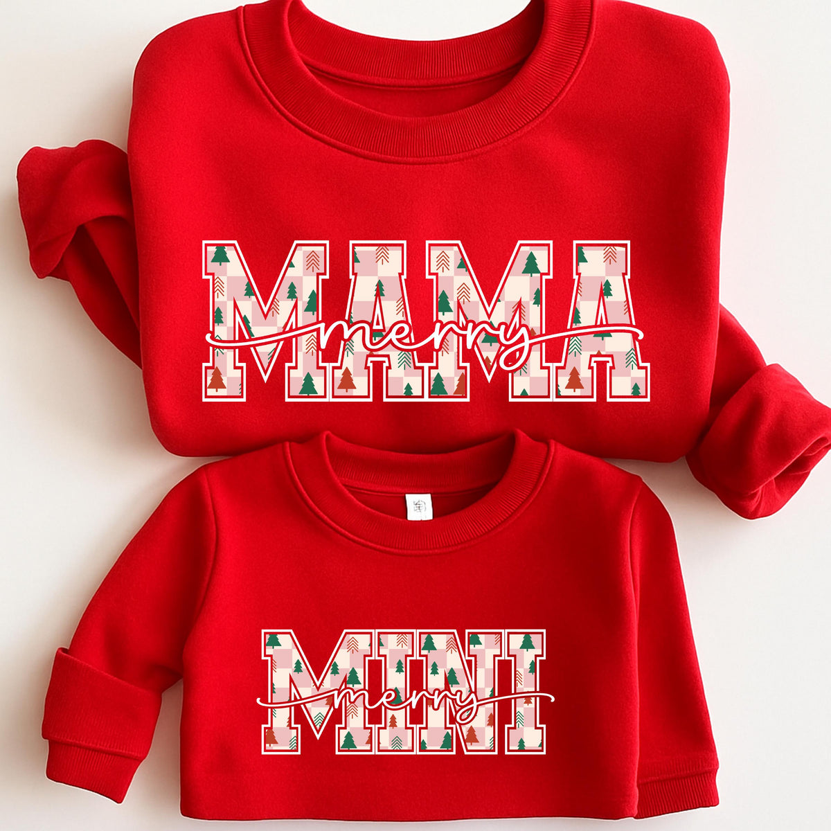 Merry Mama Shirt, Merry Mini Bodysuit, Christmas Matching Family Gift