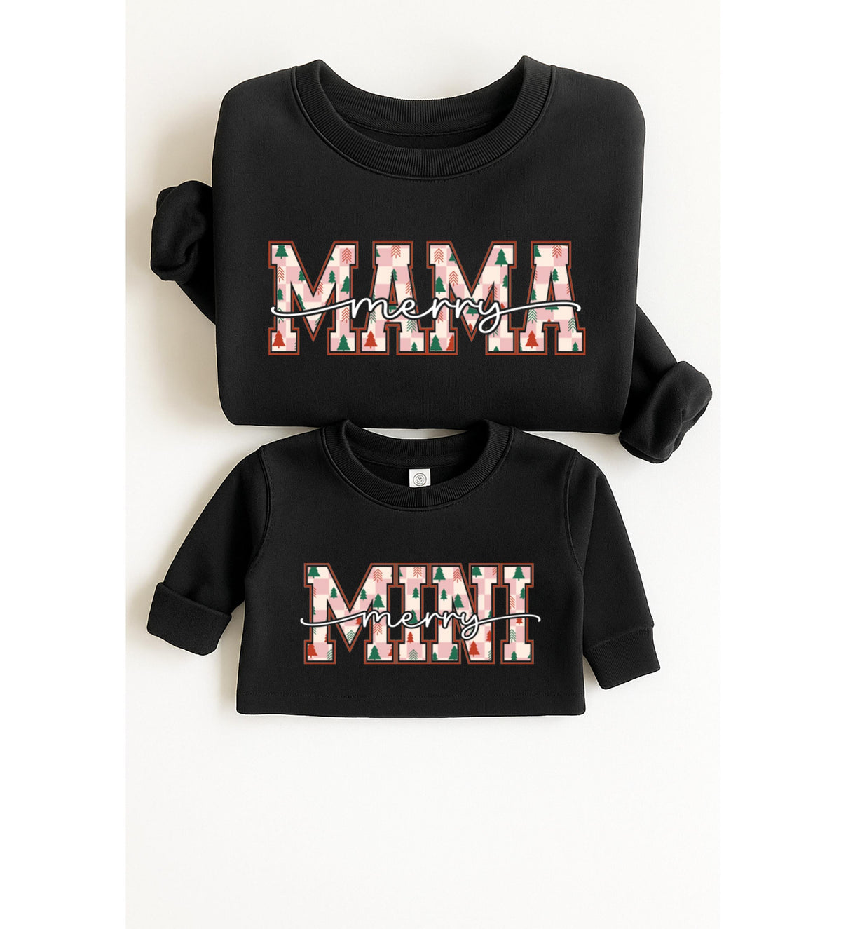 Merry Mama Shirt, Merry Mini Bodysuit, Christmas Matching Family Gift