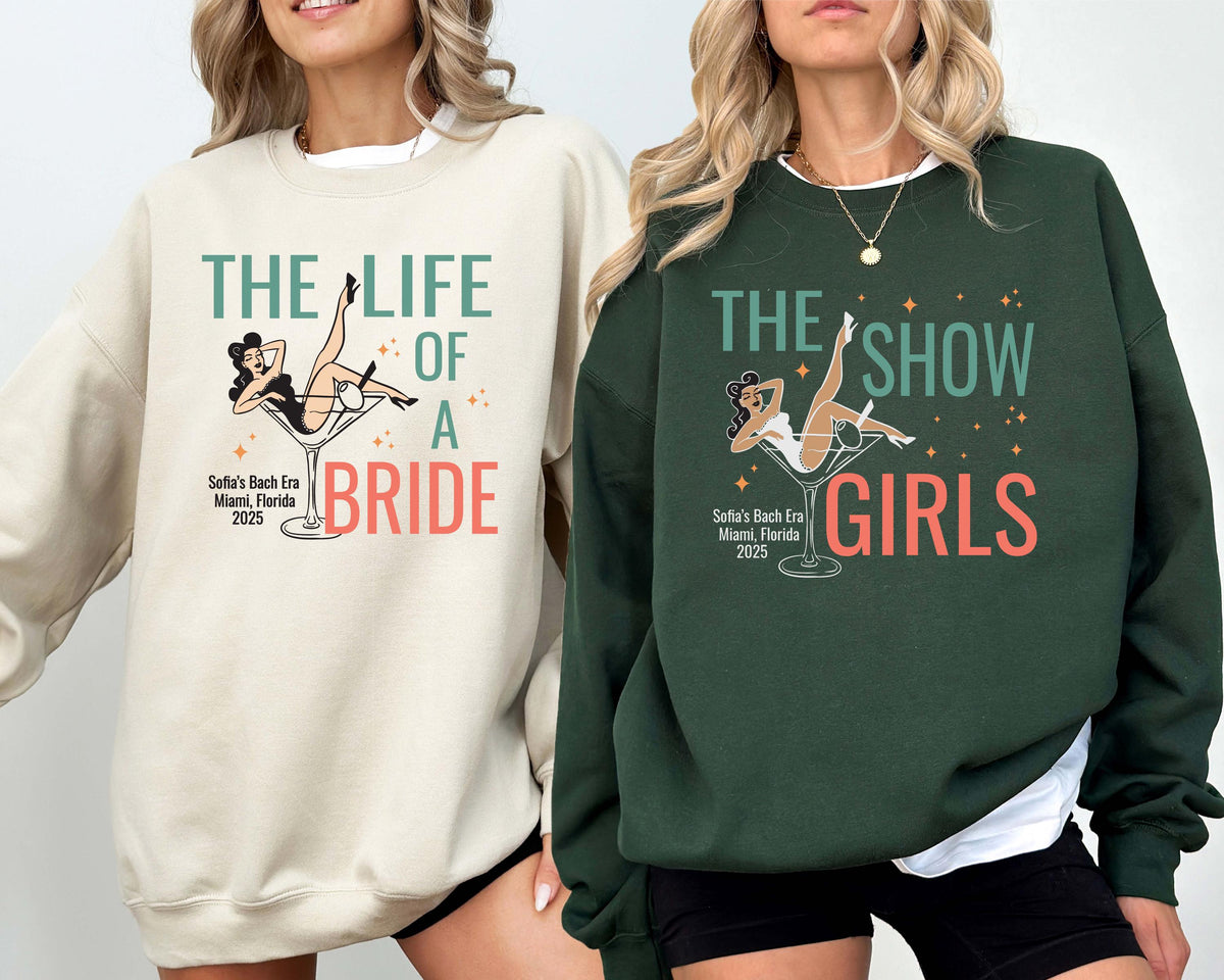 The Life of a Bride Shirt, Custom Bachelorette Party Tee, Bridal Party Gift, Team Bride Shirt