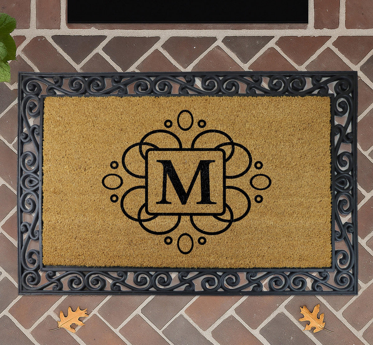 Custom Family Name Doormat, Home Entry Coir Doormat, Personalized Entryway Mat