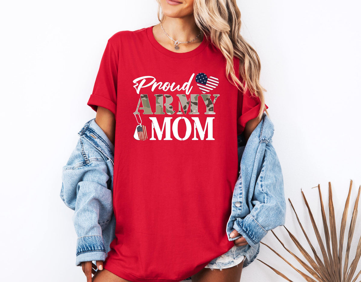Personalized Proud Army Family Shirt