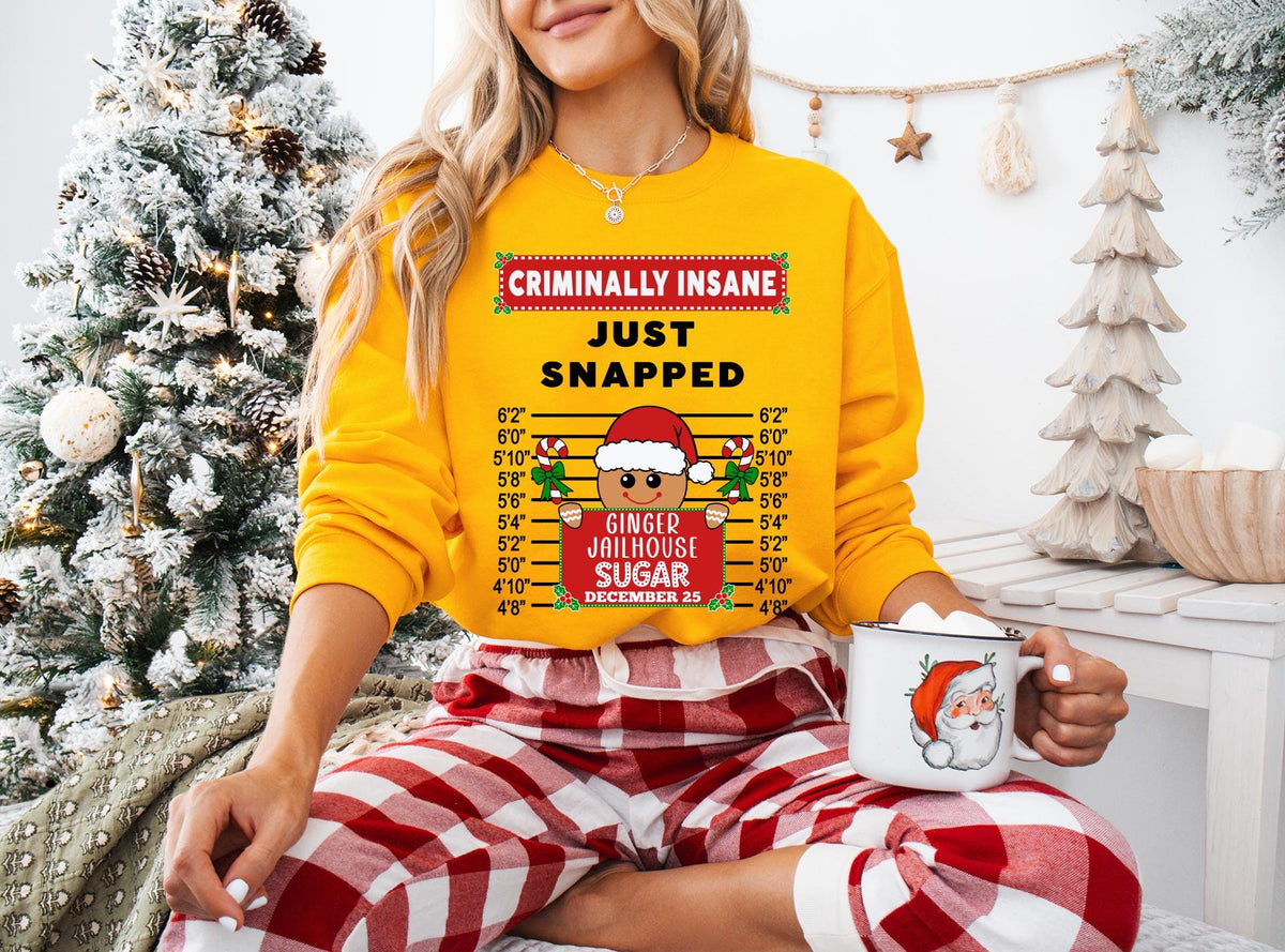 Gingerbread Group Shirt, Custom Family Christmas Sweatshirt, Funny Xmas Quotes Matching Tee