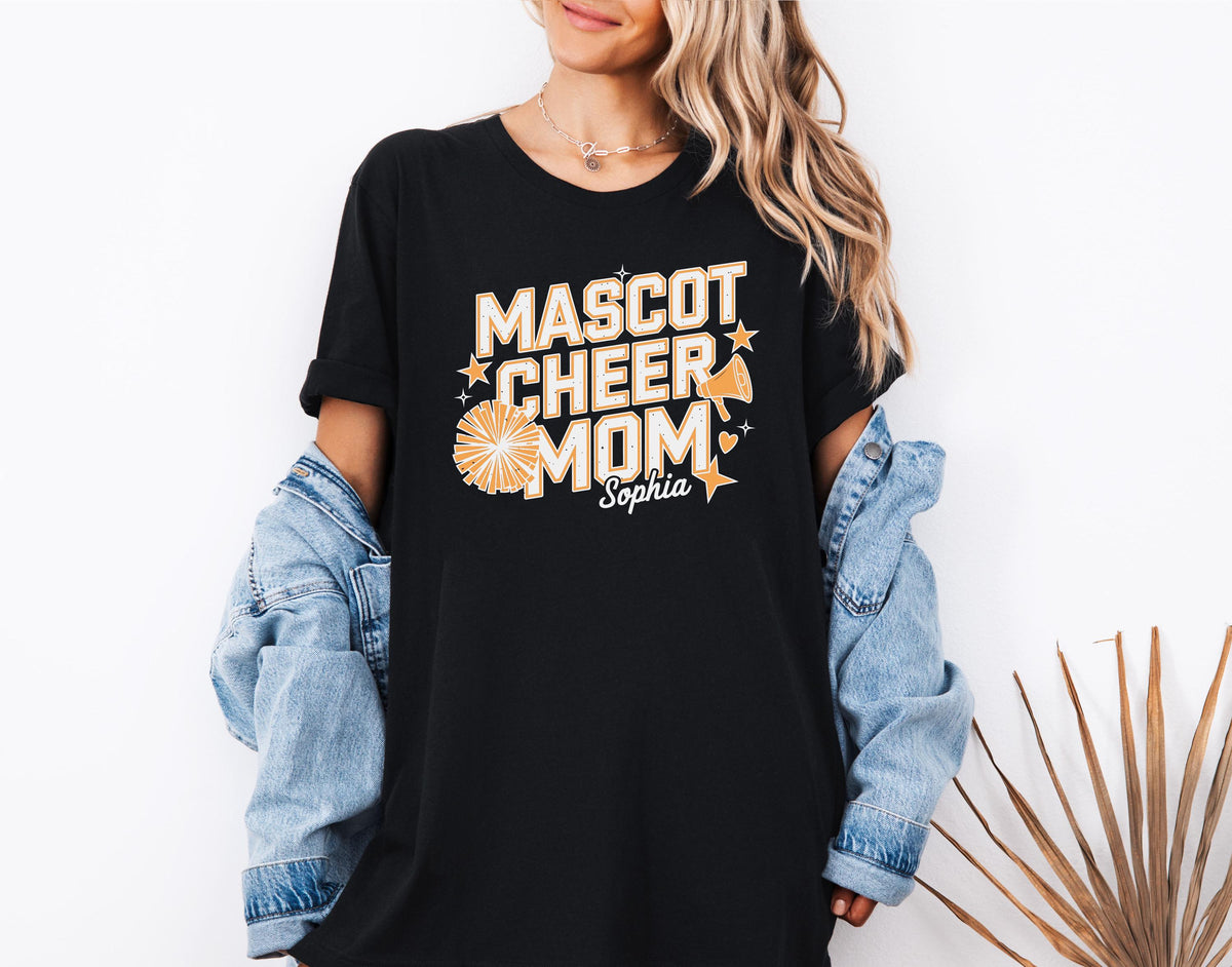 Custom Cheer Shirt, Sports Mom Sweater, Team Mama Tee