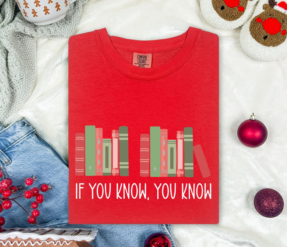 Comfort Colors® 6 7 Reading Shirt, If You Know You Know Shirt, 67 Teacher Christmas Shirt, Six Seven Teacher Team Xmas Matching Tees