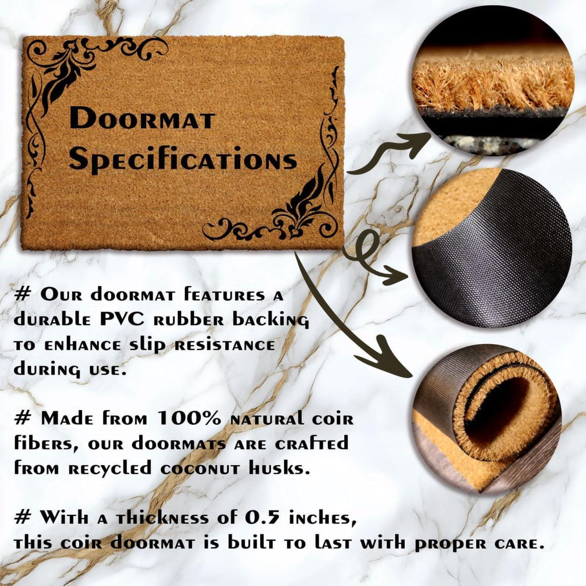 We're Probably At The Rink Doormat, Hockey Lover's Home Decor, Ice Hockey Fan Entrance Rug