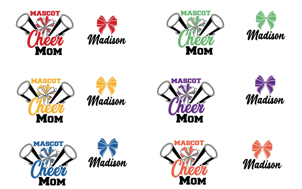 Custom Cheer T-shirt, Coquette Cheerleader Mom Tee, Cheerleading Sweatshirt