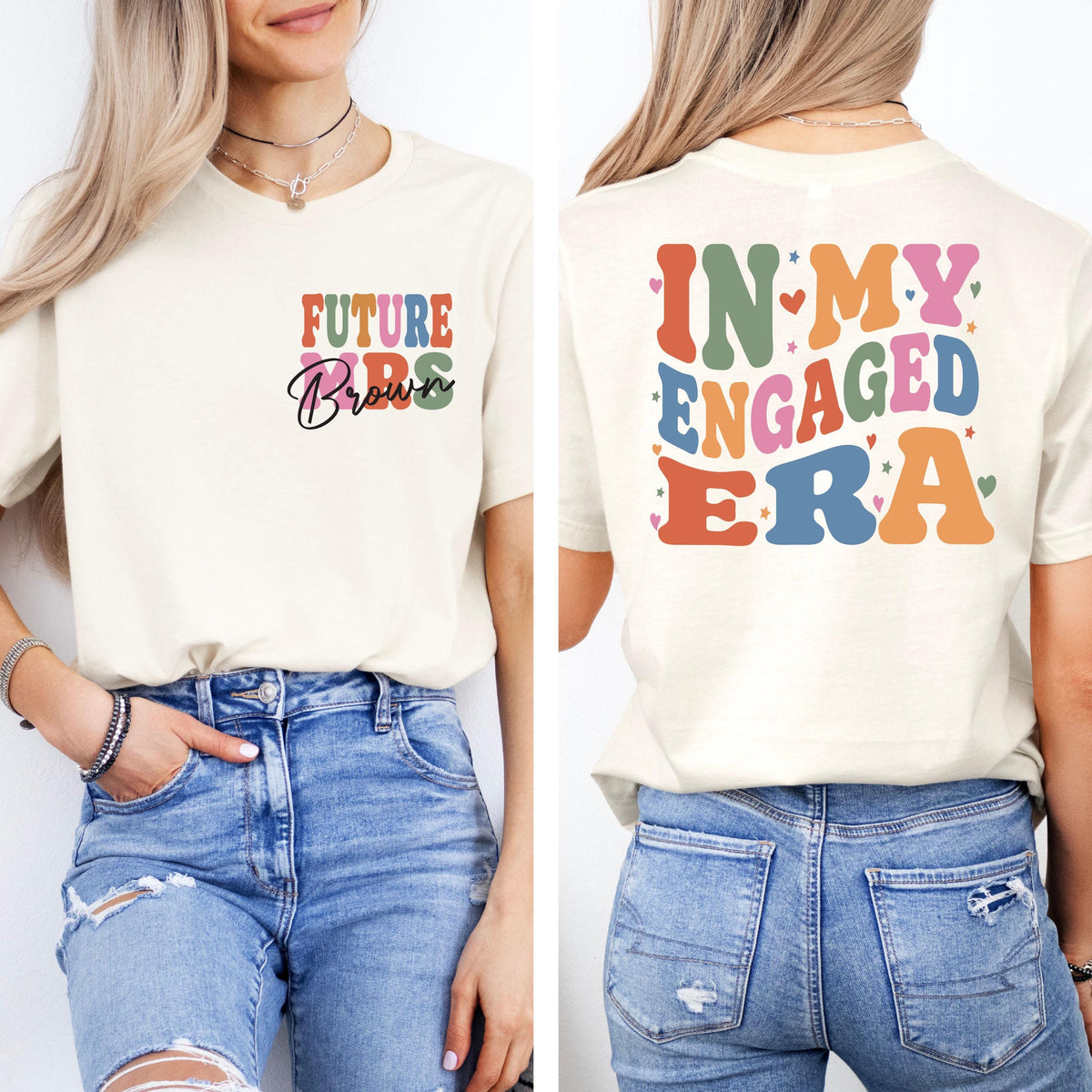 In My Engaged Era Sweatshirt, Custom Future Mrs. Shirt, Fiancé Gift Tee