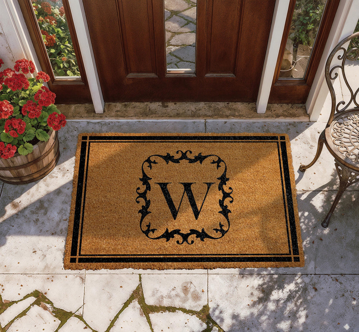 Customizable Family Name Welcome Mat, Personalized Last Name Doormat