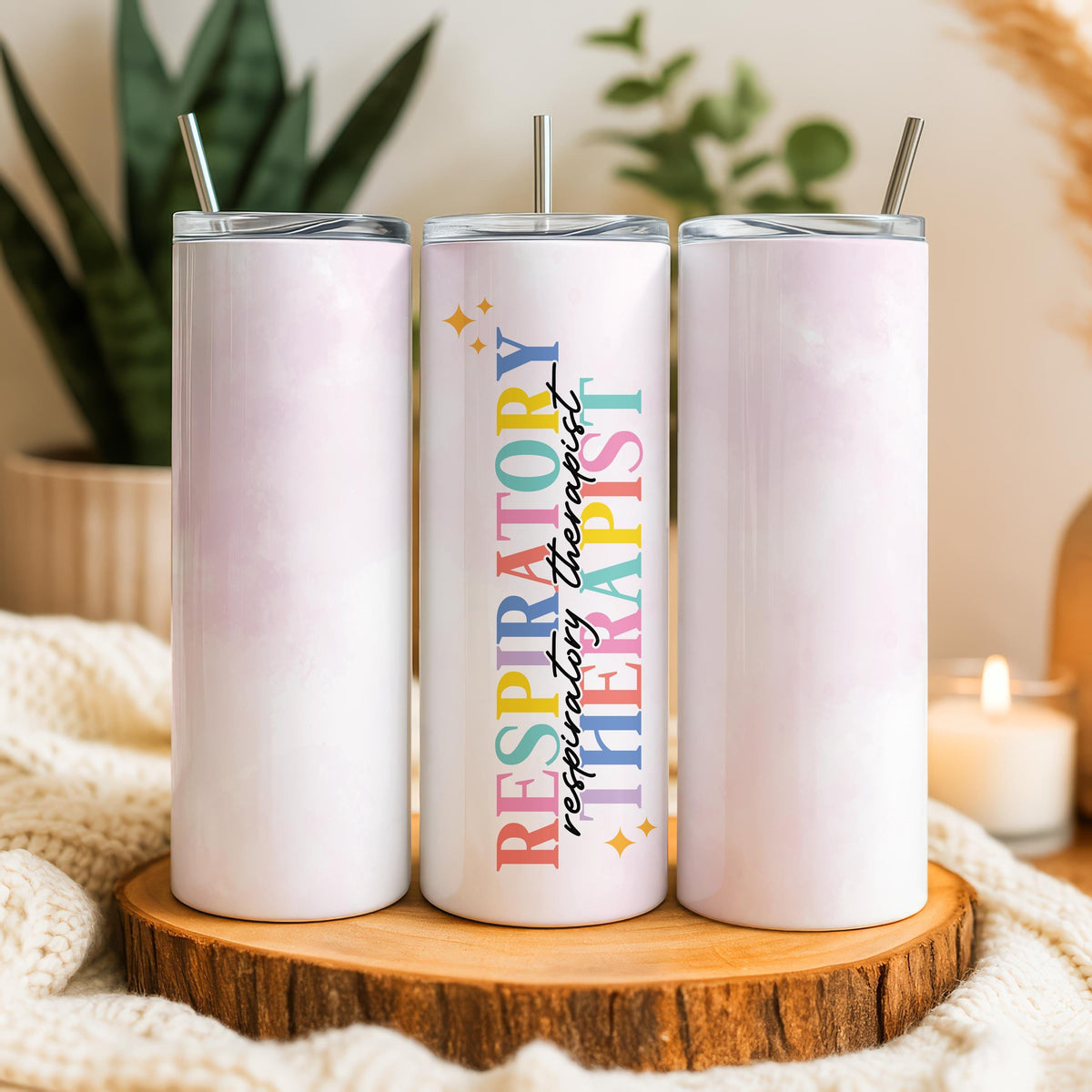 Personalized Respiratory Therapist Tumbler, Custom Respiratory Care Week Gifts