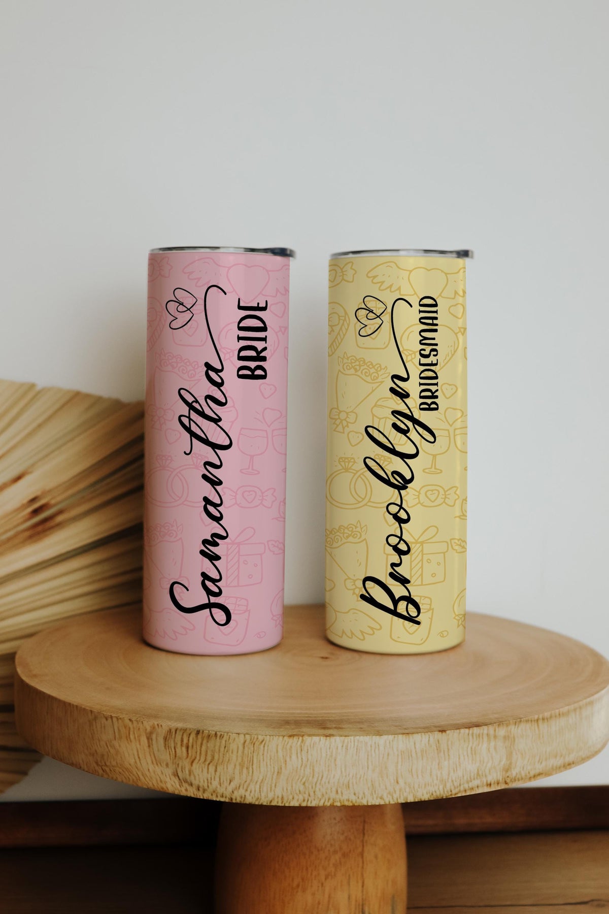 Custom Bachelorette Tumbler, Bridesmaid Tumbler, Personalized Bride Cup, Family Wedding Tumbler
