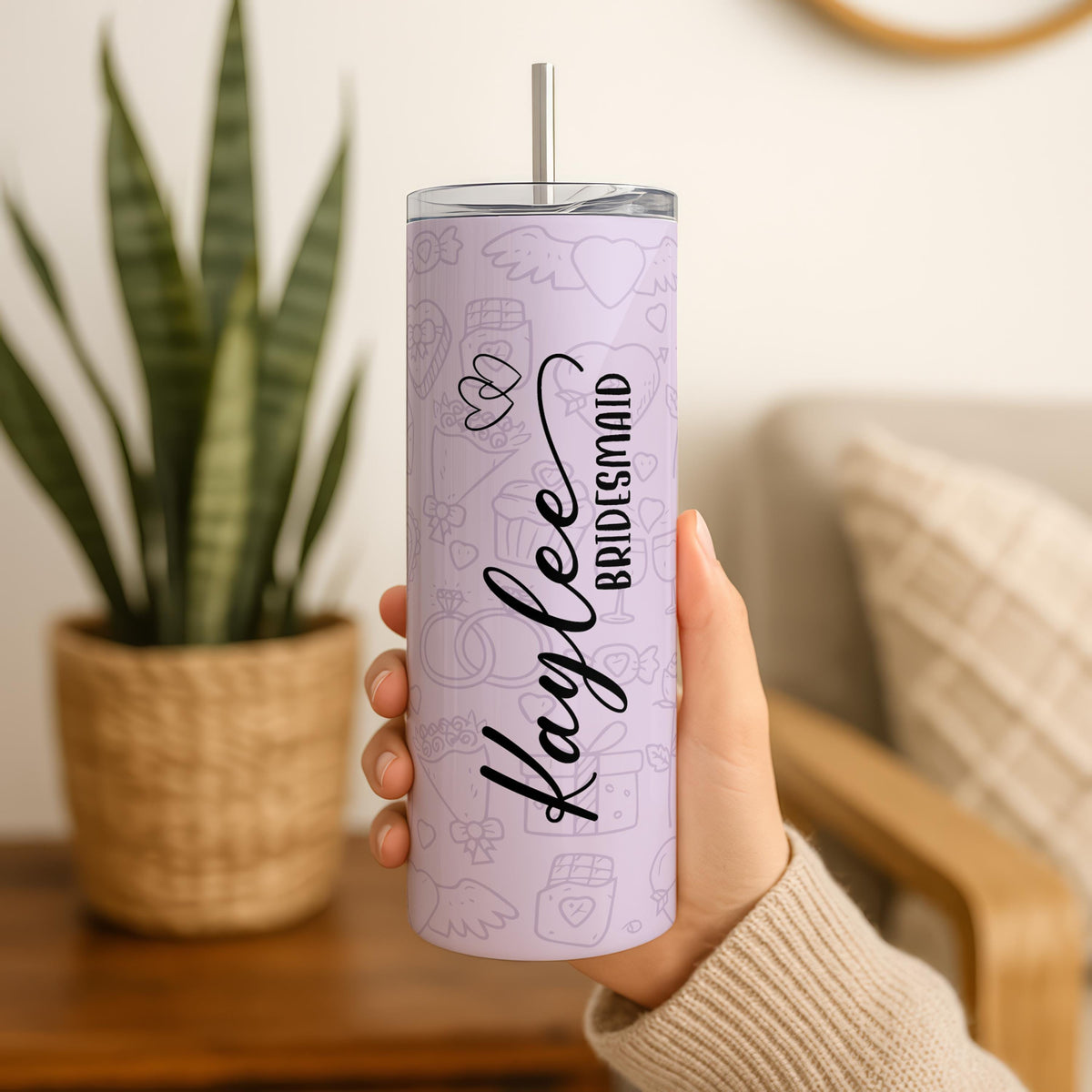 Custom Bachelorette Tumbler, Bridesmaid Tumbler, Personalized Bride Cup, Family Wedding Tumbler
