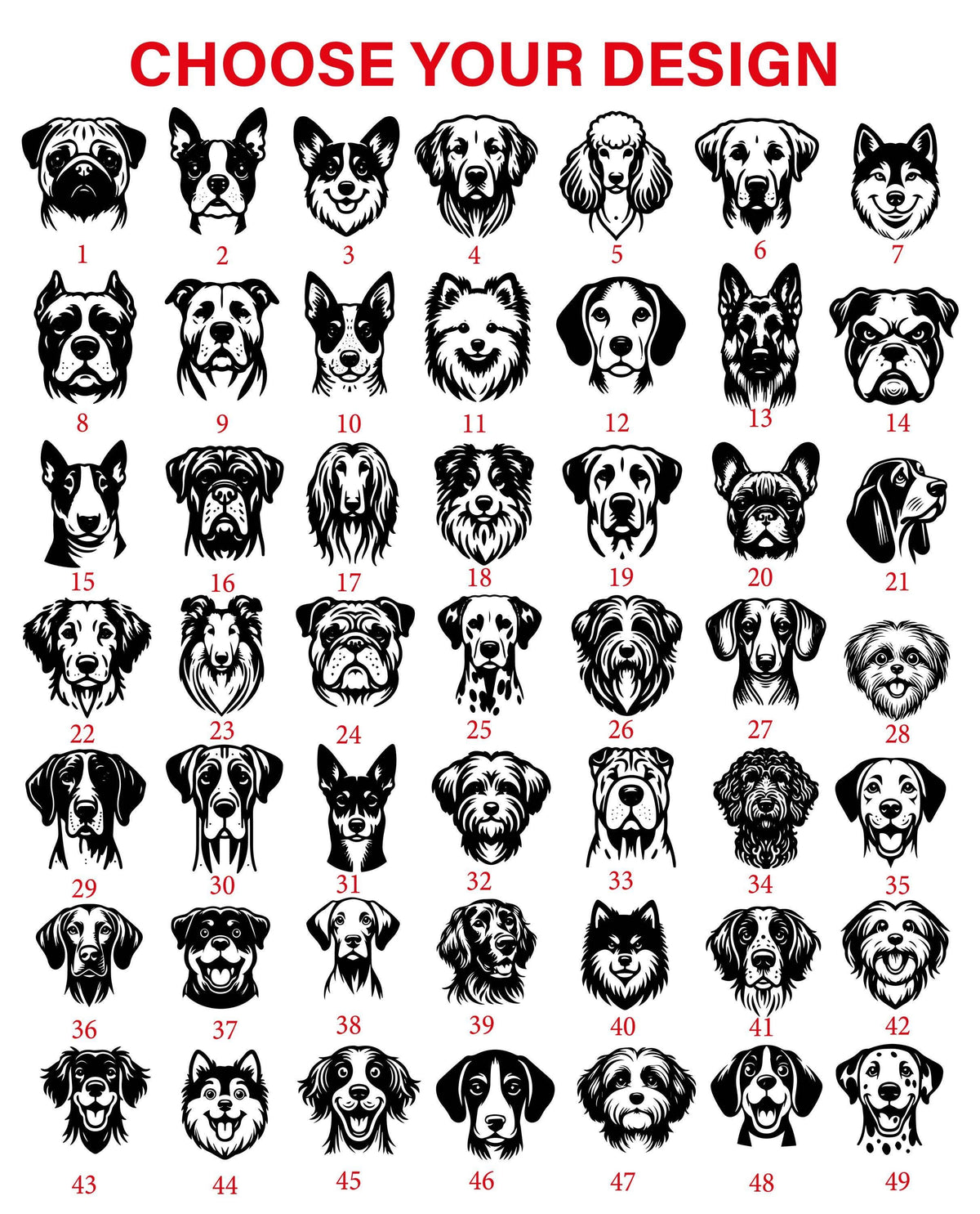 Customizable Design & Dog Portrait Doormat, Personalized Pet Welcome Mat