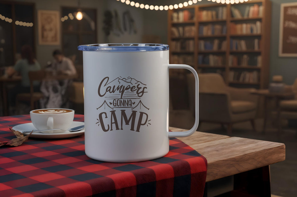 The Best Days Are Spent Camping Mug, Custom Camping Mug, Custom Coffee Cup, Camping Lover Gift