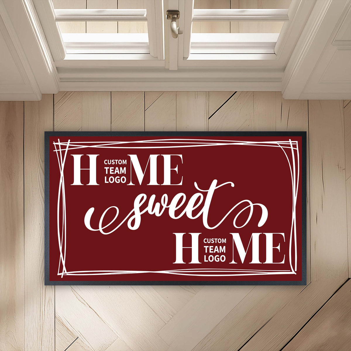 Custom Welcome Logo Entry Doormat, Custom Business Logo Door Mat