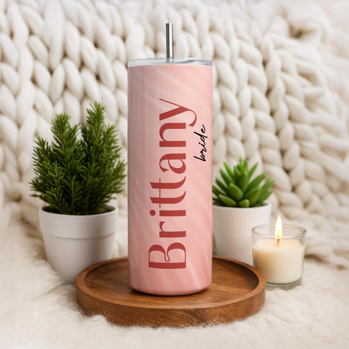 Personalized Bridesmaid Tumbler, Bachelorette Party Family Matching Drinkware