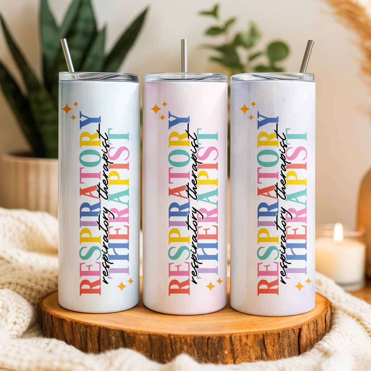 Personalized Respiratory Therapist Tumbler, Custom Respiratory Care Week Gifts