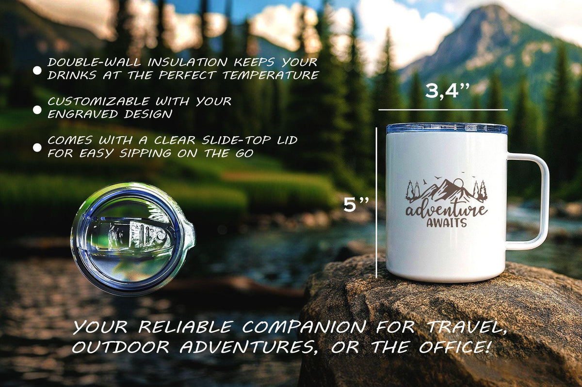 The Best Days Are Spent Camping Mug, Custom Camping Mug, Custom Coffee Cup, Camping Lover Gift