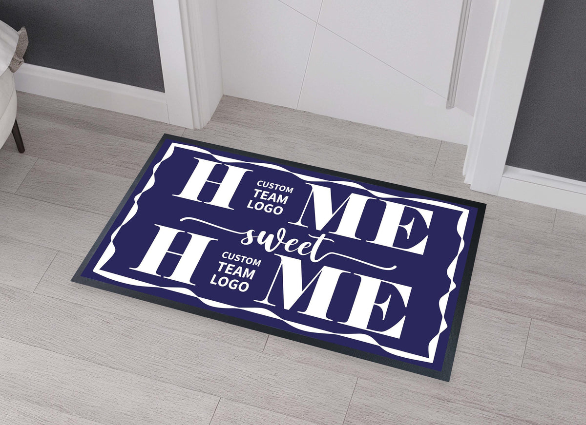 Custom Welcome Logo Entry Doormat, Custom Business Logo Door Mat
