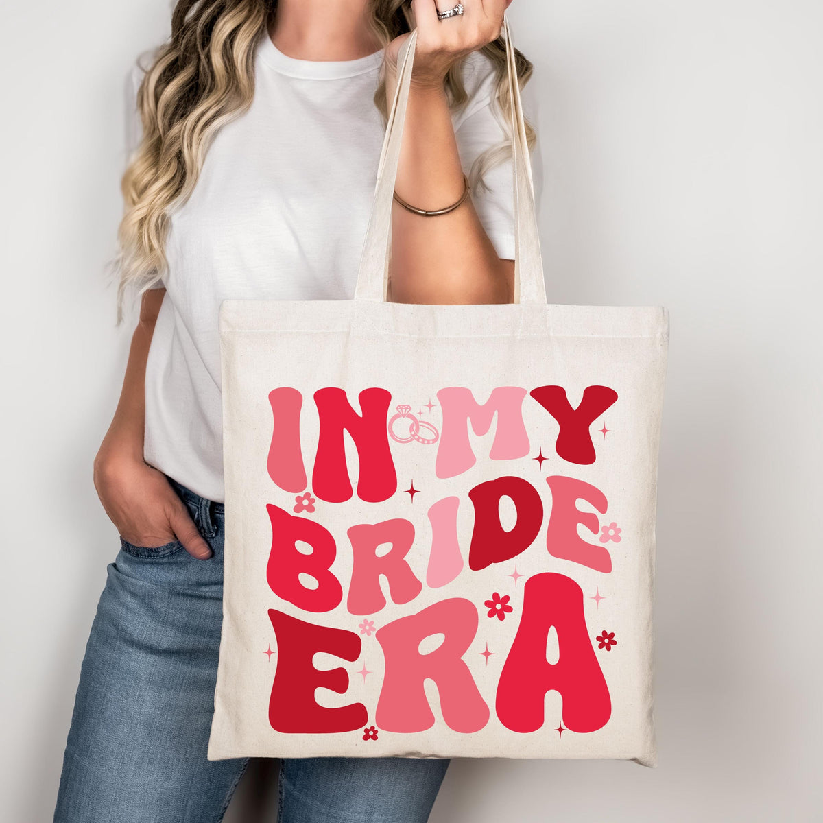 Bride Tote Bag, Bridal Party Canvas Bag, Bachelorette Tote Bag, Bride Canvas Bag, Bridesmaid Proposal Gift