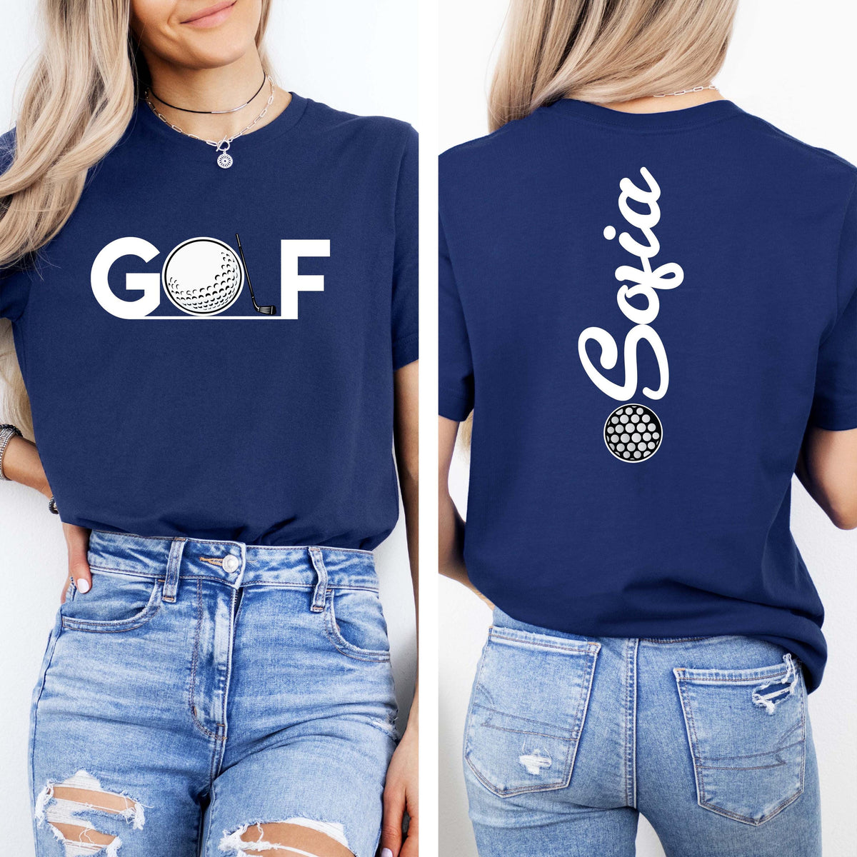 Custom Golf Shirt, Golf Lover Gift Tee, Golf Team Sweatshirt, Golf Ball Tees