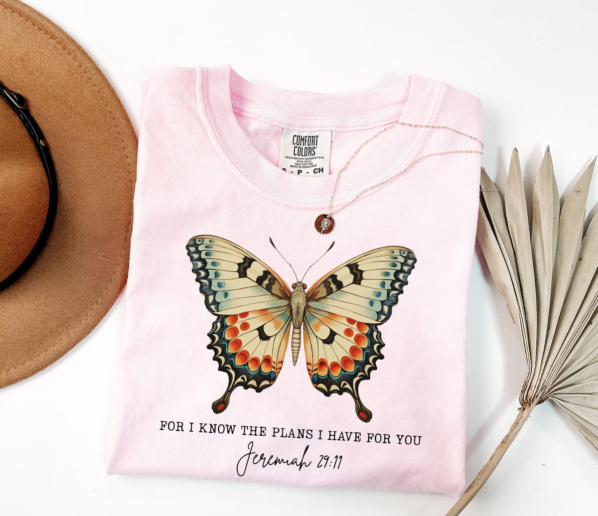 Comfort Colors® For I Know The Plans I Have For You Shirt, Jeremiah 29:11 T-Shirt, Bible Verse Tees, Jesus Lover Tee, Worship Leader Shirt