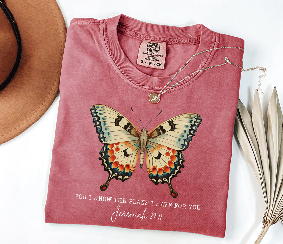 Comfort Colors® For I Know The Plans I Have For You Shirt, Jeremiah 29:11 T-Shirt, Bible Verse Tees, Jesus Lover Tee, Worship Leader Shirt