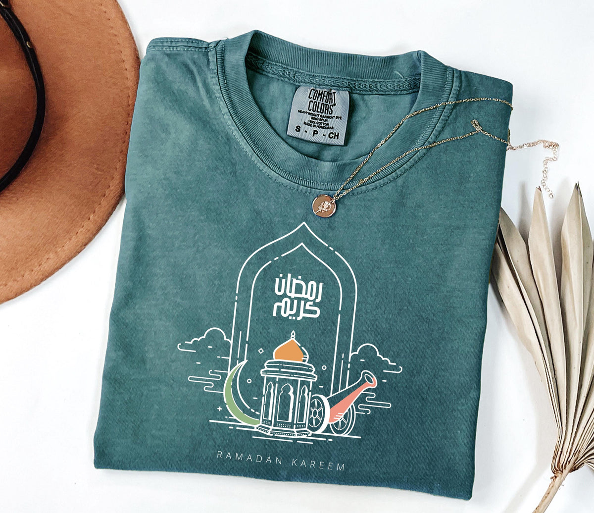 Comfort Colors® Ramadan Kareem Shirt, Ramadan Mubarak T-Shirt, Eid Mubarak Tee, Family Ramadan Gift