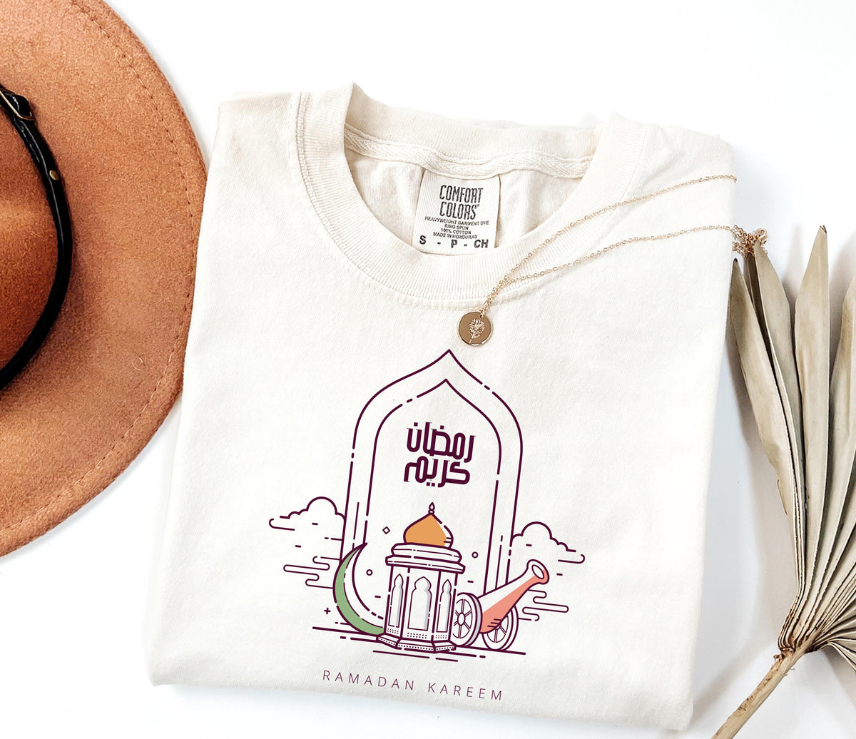 Comfort Colors® Ramadan Kareem Shirt, Ramadan Mubarak T-Shirt, Eid Mubarak Tee, Family Ramadan Gift
