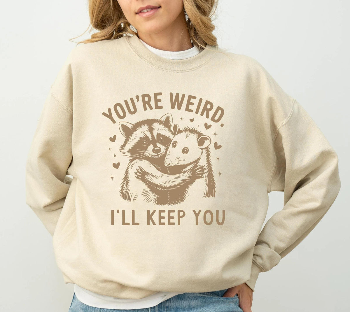 Raccoon and Opossum Graphic Shirt