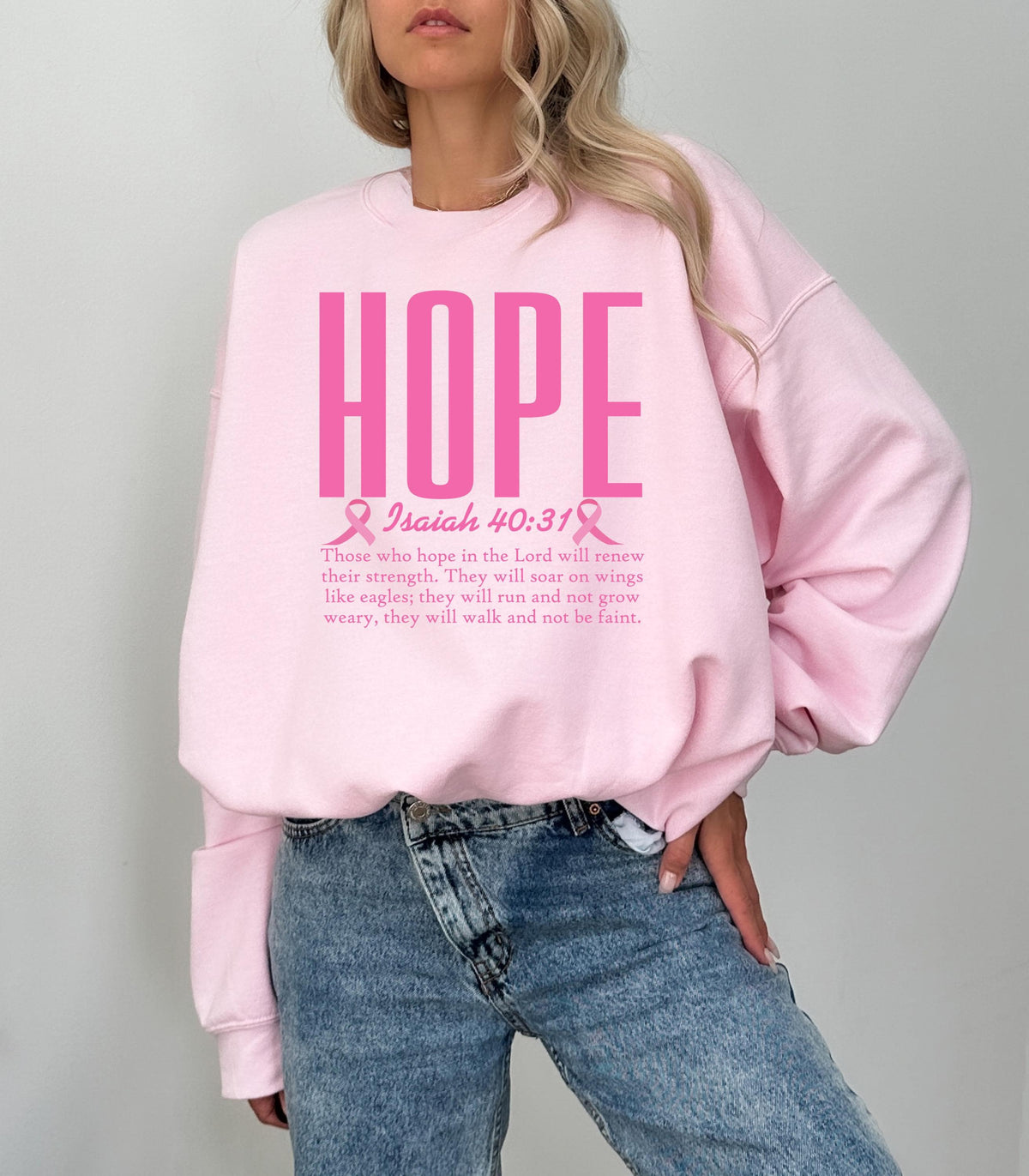 Hope T-shirt, Christian Breast Cancer Shirt, Cancer Awareness Gift