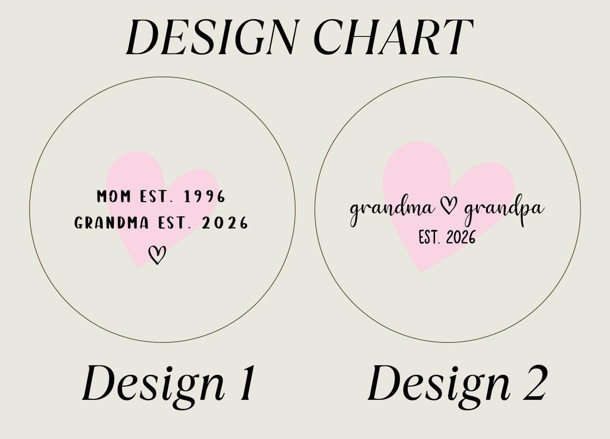 Grandparents Established Ornament, Custom Grandma and Grandpa Ornament